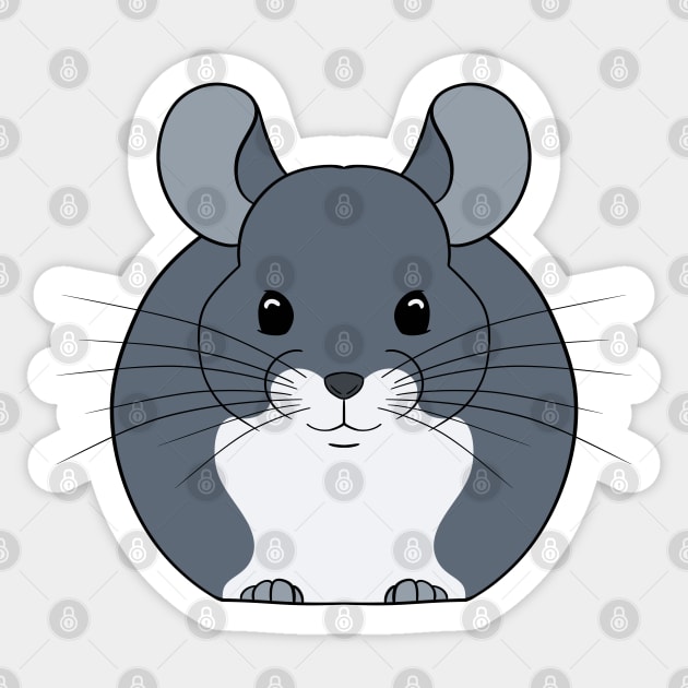 Chinchilla Sticker by DeguArts
